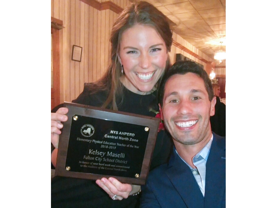 FCSD Employee Named Elementary Physical Education Teacher Of The Year