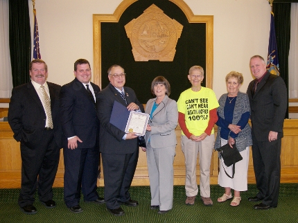 Legislature recognizes White Cane Safety Day