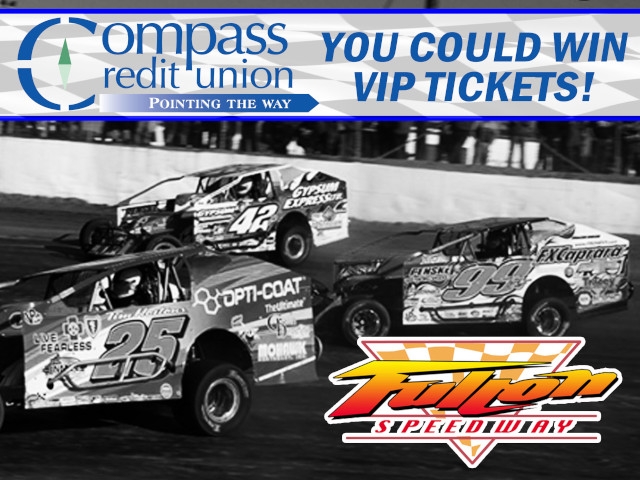 Win VIP Tickets to Fulton Speedway at Compass Federal Credit Union