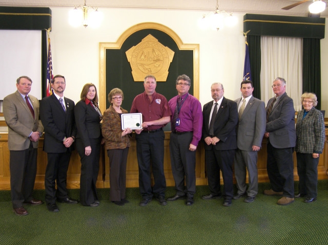 VanDyke Marks 30 Years of Service with Oswego County