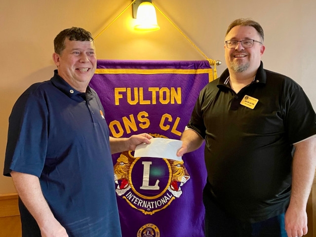 Aurora of CNY Visits Fulton Lions Club