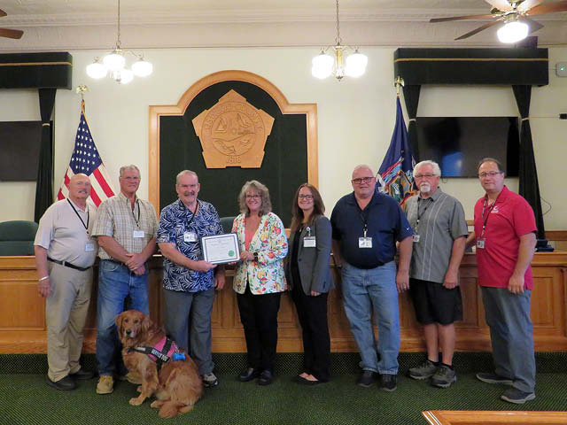 Oswego County Recognizes Thompson For 30 Years Of Service