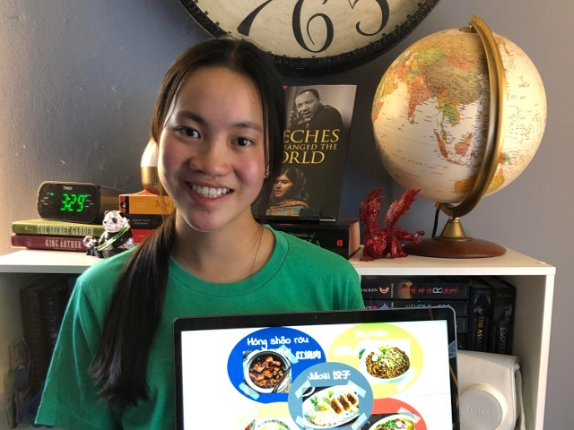 OHS Senior Learning Virtually in China Through U.S. State Department