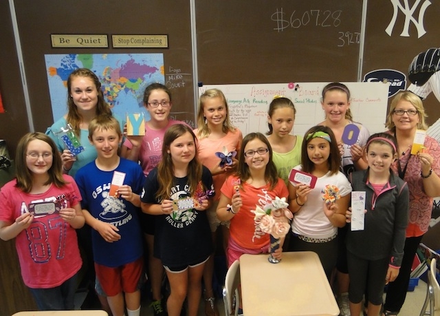 Fitzhugh Elementary `Crafting for a Cure` Fundraiser at Farmers` Market