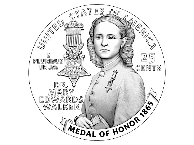 Dr. Mary Walker Quarter Design Unveiled
