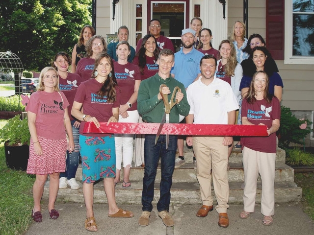 Desens House Celebrates With Ribbon Cutting