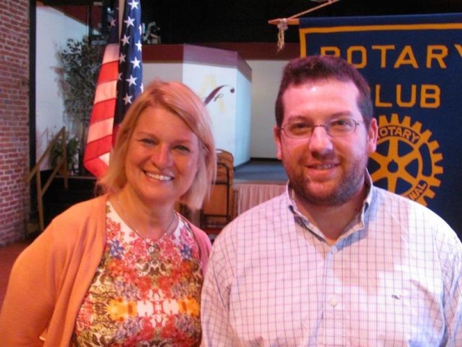 Rotary Club Hosts Jordan Karp