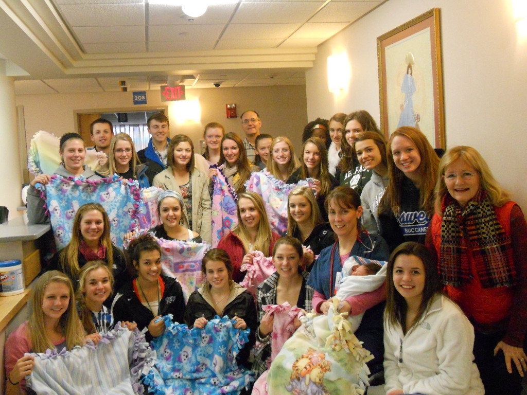 OHS Interact interacts with Oswego Health babies