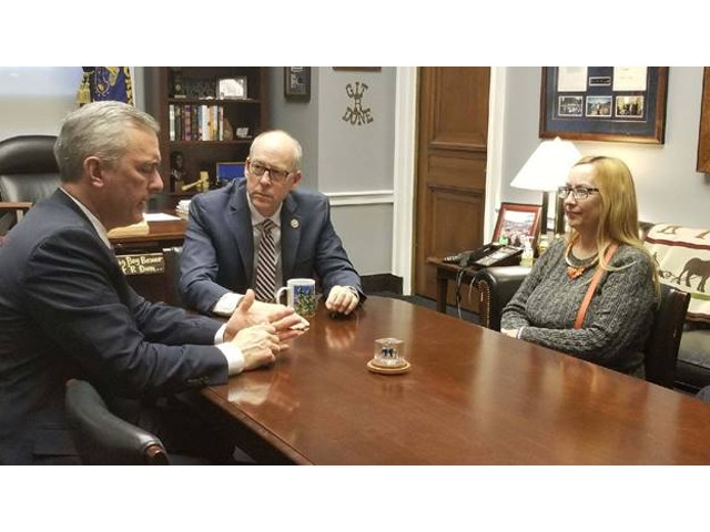 CNY Advocate Teresa Woolson Joins Rep. Katko for SOTU Address