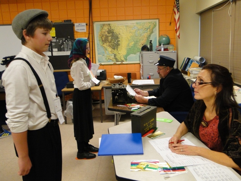 OMS students journey through Ellis Island