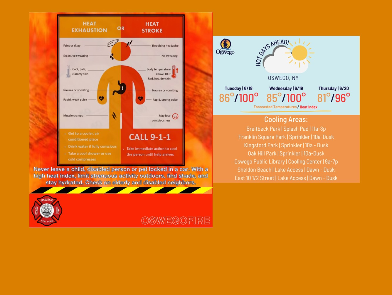 How to Beat the Heat This Week!