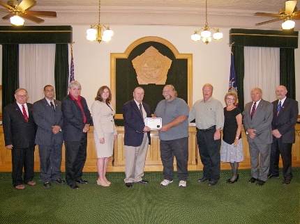 Oswego County Legislature recognizes Matzke