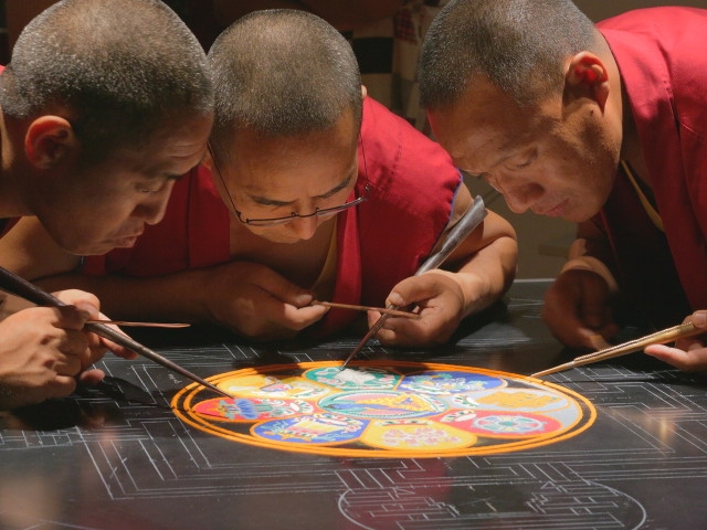 Monks to Create Mandala During Weeklong 'Mystical Arts of Tibet' at SUNY Oswego