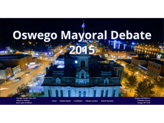 John T Sullivan To Host Mayoral Debate At SUNY Sheldon Hall, Oct 27th