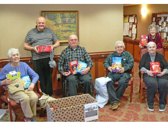 St. Francis Commons Residents Support Oswego County Humane Society