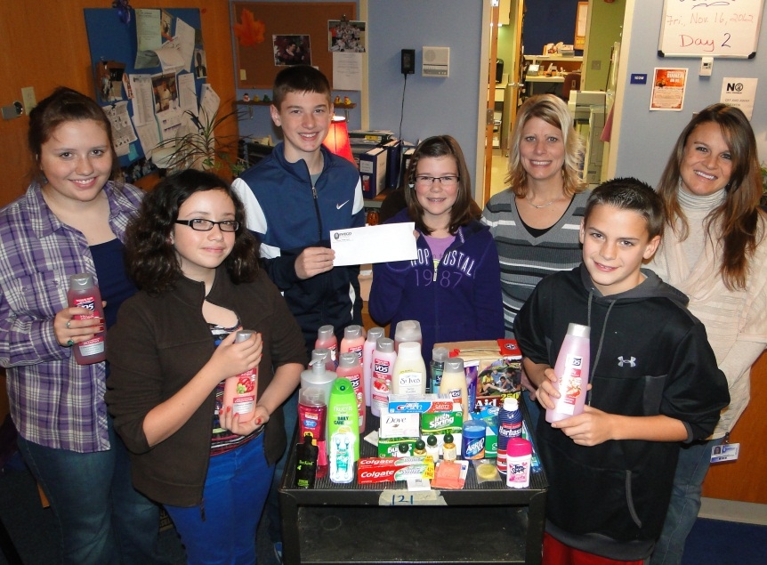 OMS Honor Society assists “Emily's Mission”